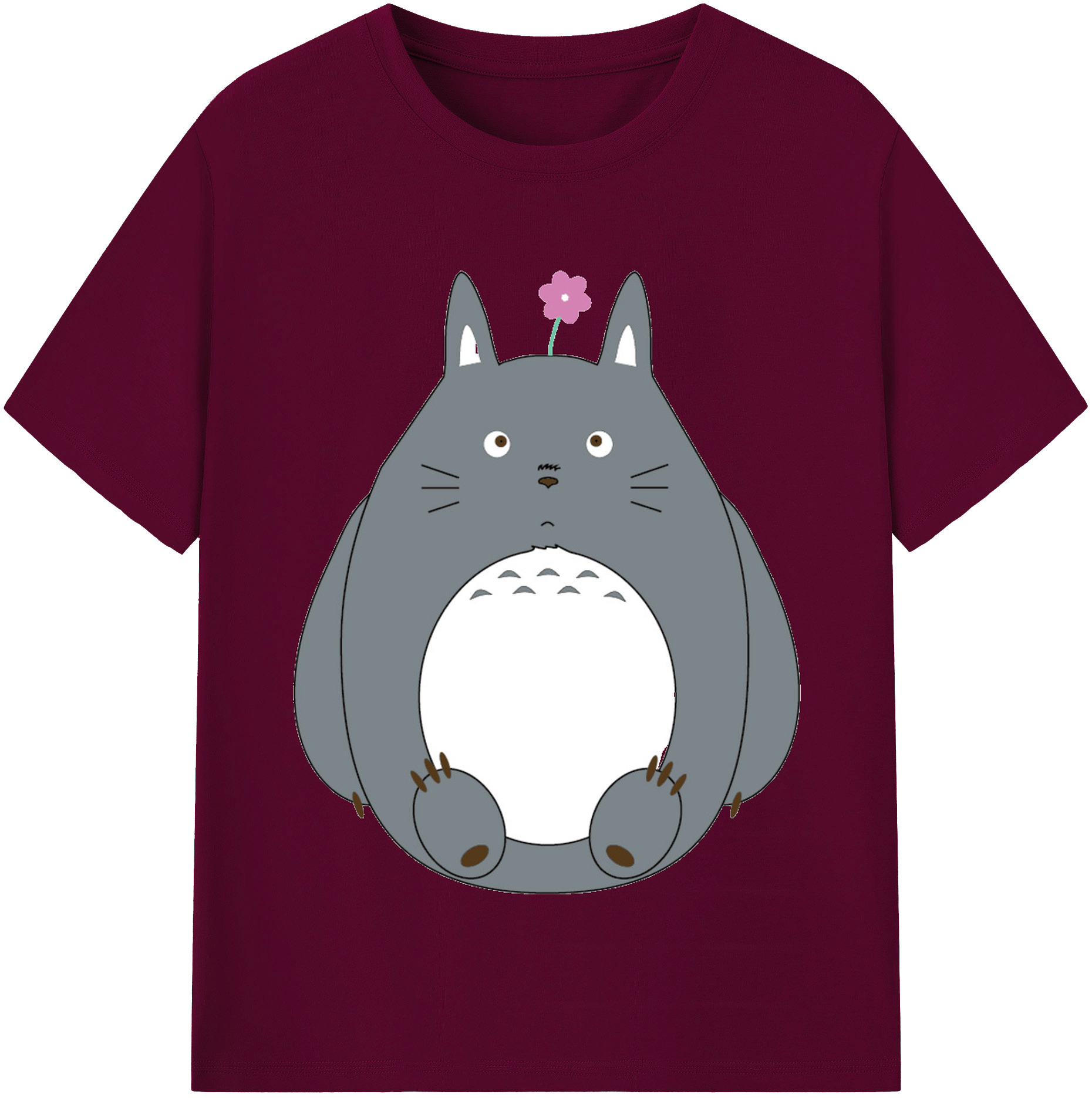 （画像用） となりのトトロ 草壁メイ 草壁サツキ My Neighbor Totoro Satsuki Kusakabe Mei Kusakabe レディースカジュアルプリントTシャツ（綿100％）